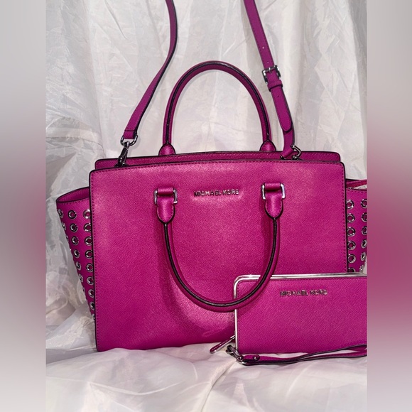 LOWSTART Michael Kors crossbody bag & phone wallet - Picture 1 of 12